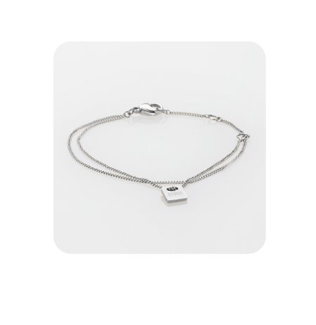 Apyrankė Storm Mini Tag Bracelet Silver