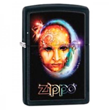 Žiebtuvėlis ZIPPO 28669 Venetian Mask Black Matte