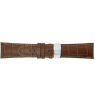 Laikrodžio dirželis  CONDOR Croco Grain su peteliškės formos sagtele  631R.02.24.W