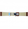 Laikrodžio dirželis  CONDOR Croco Grain su peteliškės formos sagtele  631R.02.24.W