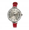 SKMEI 1184CL Silver Case Light Red