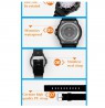 SKMEI AD1043C Kids Black Vaikiškas laikrodis