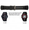 Laikrodžio dirželis CASIO 10001449