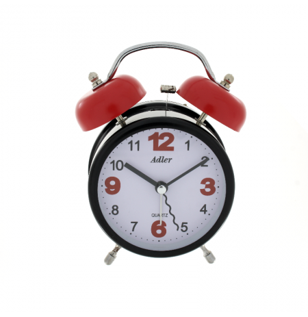 ADLER 40146BK/RED žadintuvas