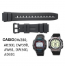 Laikrodžio dirželis Diloy 338H2P Tinka Casio