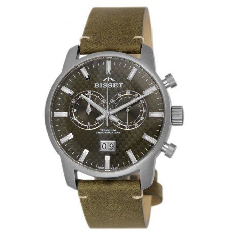 BISSET Titanium Chronograph BSCF19DINX05AX