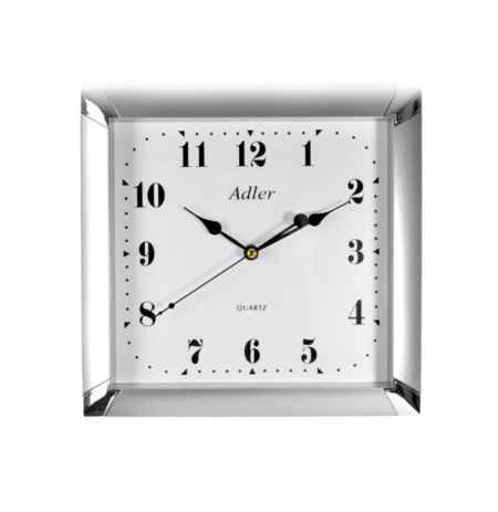 ADLER 30089 SILVER MAT Sieninis kvarcinis laikrodis