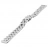 Apyrankė laikrodžiui BISSET BR-116/14 SILVER