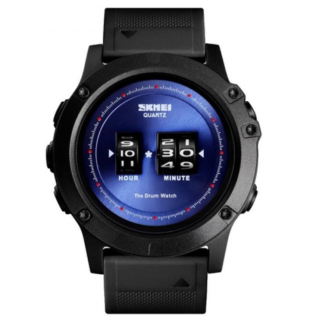 SKMEI Drum Roller Watch 1546 BU Blue