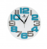 PERFECT WL689A WHITE/BLUE Sieninis laikrodis