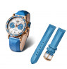 Vostok Europe UNDINE lakuotas laikrodžio dirželis  VE-UNDINE-05.20.RG
