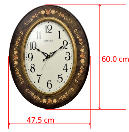 Rhythm CMG298NR06 sieninis kvarcinis laikrodis