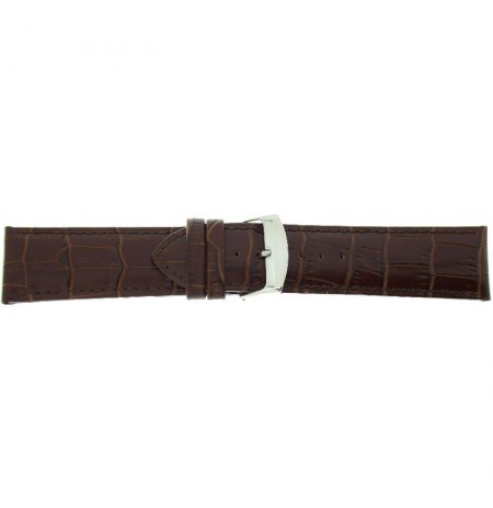 Laikrodžio dirželis  CONDOR Semi-padded Aligator Grain 613R.02.30.W