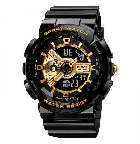 SKMEI 1688 BK GD Black Gold