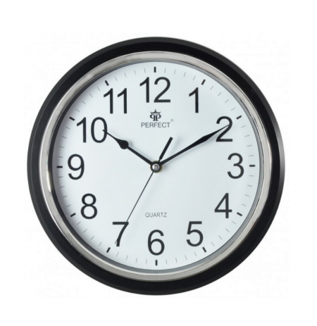 PERFECT Sieninis kvarcinis laikrodis FX-5842/BLACK