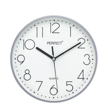 PERFECT Sieninis kvarcinis laikrodis FX-5814/SILVER