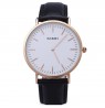 Skmei 1181 black leather