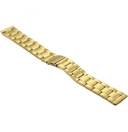 Apyrankė laikrodžiui BISSET BR-119/20 GOLD MAT