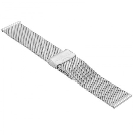 Apyrankė laikrodžiui BISSET BM-102/24 SILVER