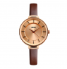 Skmei 1184CL gold case  light br