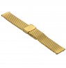 Apyrankė laikrodžiui BISSET BM-102/22 GOLD MAT