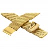 Apyrankė laikrodžiui BISSET BM-102/18 GOLD MAT