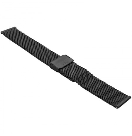 Apyrankė laikrodžiui BISSET BM-102/18 BLACK MAT