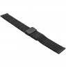 Apyrankė laikrodžiui BISSET BM-102/18 BLACK MAT