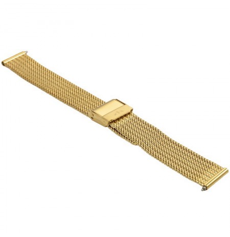 Apyrankė laikrodžiui BISSET BM-105/20 GOLD MAT