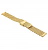 Apyrankė laikrodžiui BISSET BM-101/20 GOLD MAT