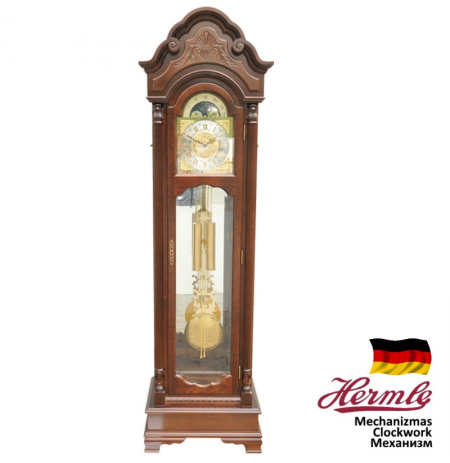 ADLER  10053W Ant grindų pastatomas mechaninis laikrodis