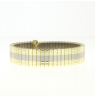 Metalinė tampoma laikrodžio apyrankė M-BICOLOR-107-LADY