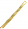 Metalinė tampoma laikrodžio apyrankė M-GOLD-125-LADY