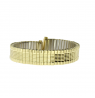 Metalinė tampoma laikrodžio apyrankė M-GOLD-125-LADY