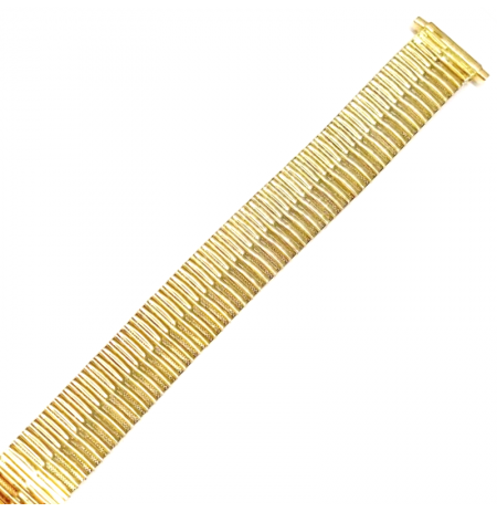 Metalinė tampoma laikrodžio apyrankė M-GOLD-132-MEN