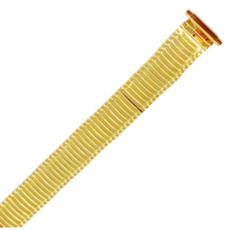 Metalinė tampoma laikrodžio apyrankė M-GOLD-106-MEN