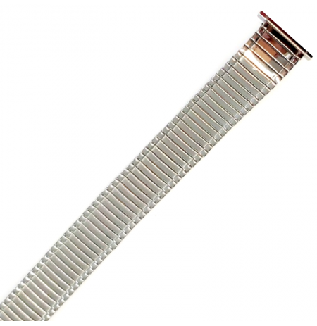 Metalinė tampoma laikrodžio apyrankė M-SILVER-106-MEN