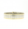Metalinė tampoma laikrodžio apyrankė M-BICOLOR-106-LADY