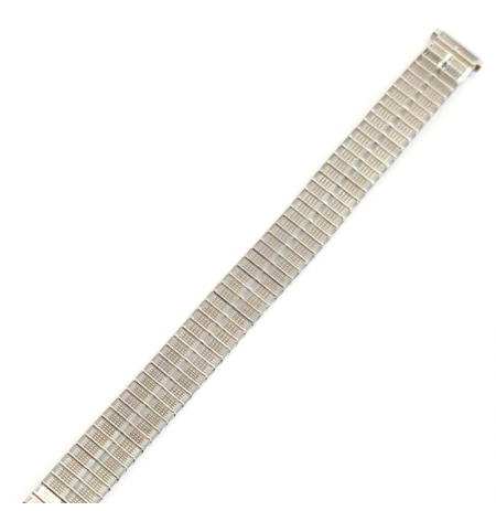 Metalinė tampoma laikrodžio apyrankė M-SILVER-130-LADY