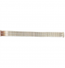Metalinė tampoma laikrodžio apyrankė M-SILVER-130-LADY