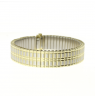 Metalinė tampoma laikrodžio apyrankė M-BICOLOR-133-LADY