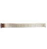 Metalinė tampoma laikrodžio apyrankė M-SILVER-131-LADY