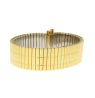 Metalinė tampoma laikrodžio apyrankė M-GOLD-090-MEN