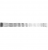 Metalinė tampoma laikrodžio apyrankė M-SILVER-090-LADY