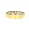 Metalinė tampoma laikrodžio apyrankė M-GOLD-090-LADY