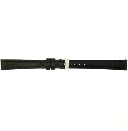 Laikrodžio dirželis  CONDOR Semi-padded Aligator Grain 613R.01.12.W
