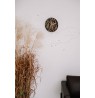 Laikrodis - Medinis Apvalus Laikrodis Su Akrilo Apdaila