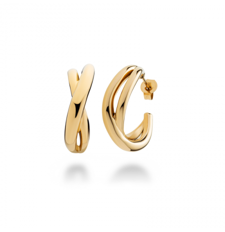 Paul Hewitt Waves Earring Gold PH-JE-0175