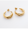 Paul Hewitt Waves Earring Gold PH-JE-0175