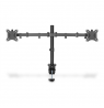 Digitus Dual Monitor Clamp Mount DA-90400 15-32 ", Maximum weight (capacity) 8 kg, Black